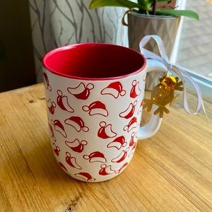 NEW Christmas Mug Santa Hat Holiday Mugs for Friends Gifts for Friend Cup NWT